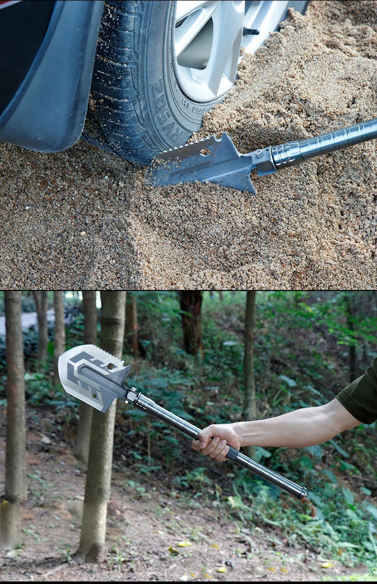 Military-Style Tactical Shovel