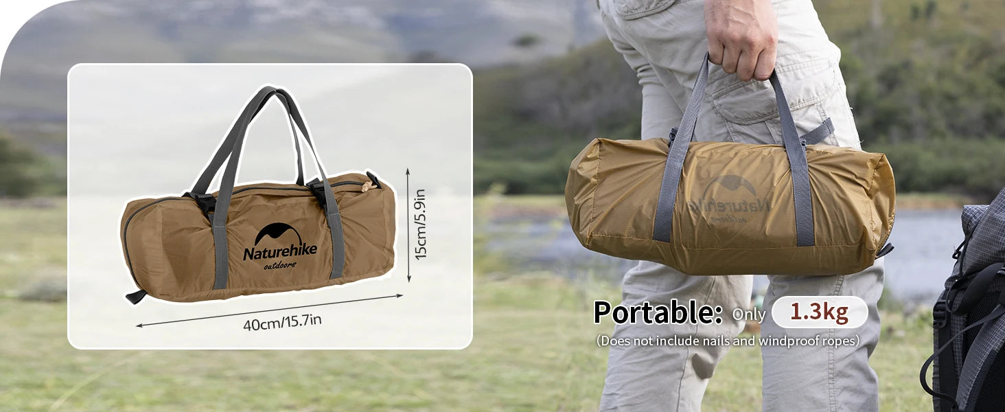 Ultralight Backpacking Tent for 1-2 Persons