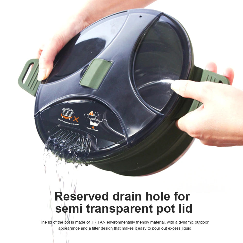Collapsible Silicone Camping Cookware Set