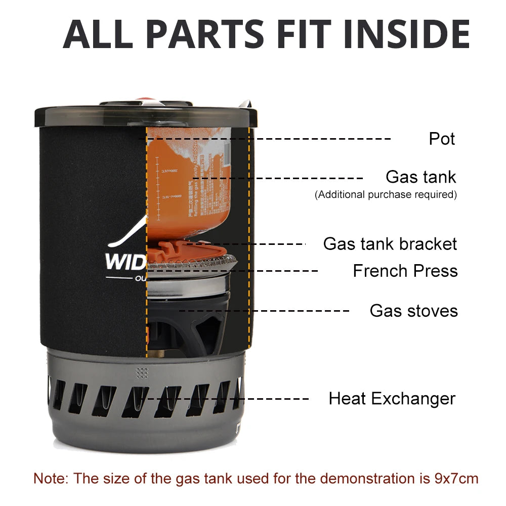 All-in-One Camping Cooking System