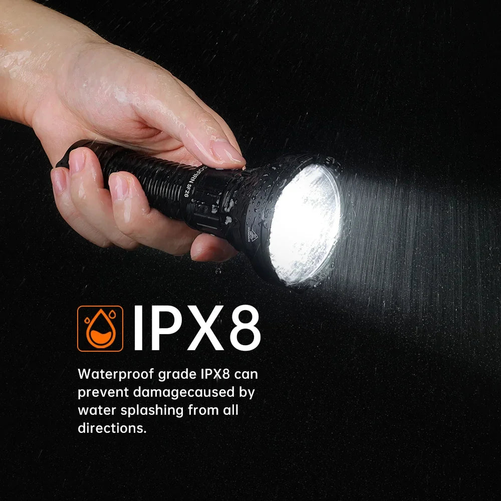 Extreme Long-Range Tactical Flashlight