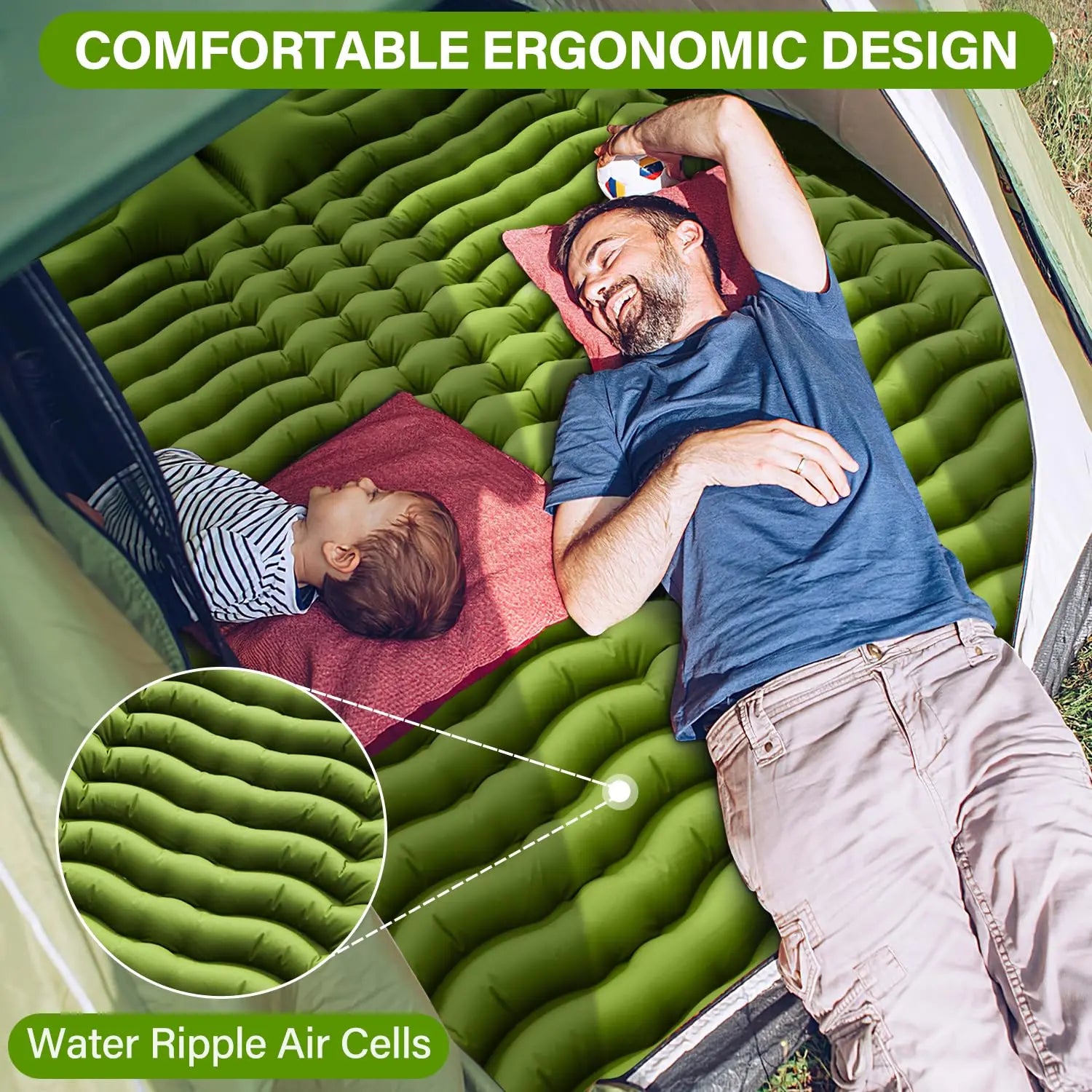 Double Sleeping Pad for 2