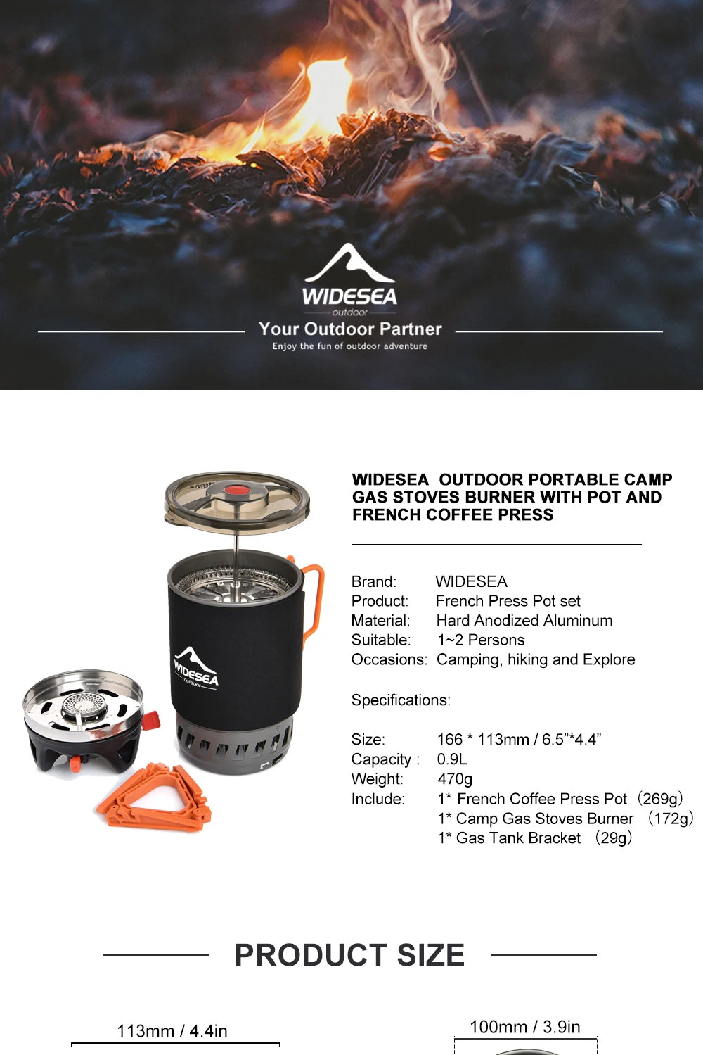 All-in-One Camping Cooking System