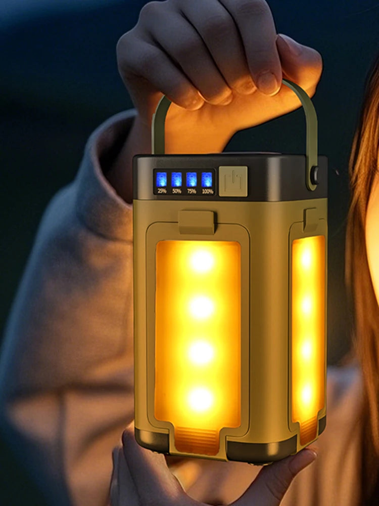 Solar Camping Lantern & Power Bank