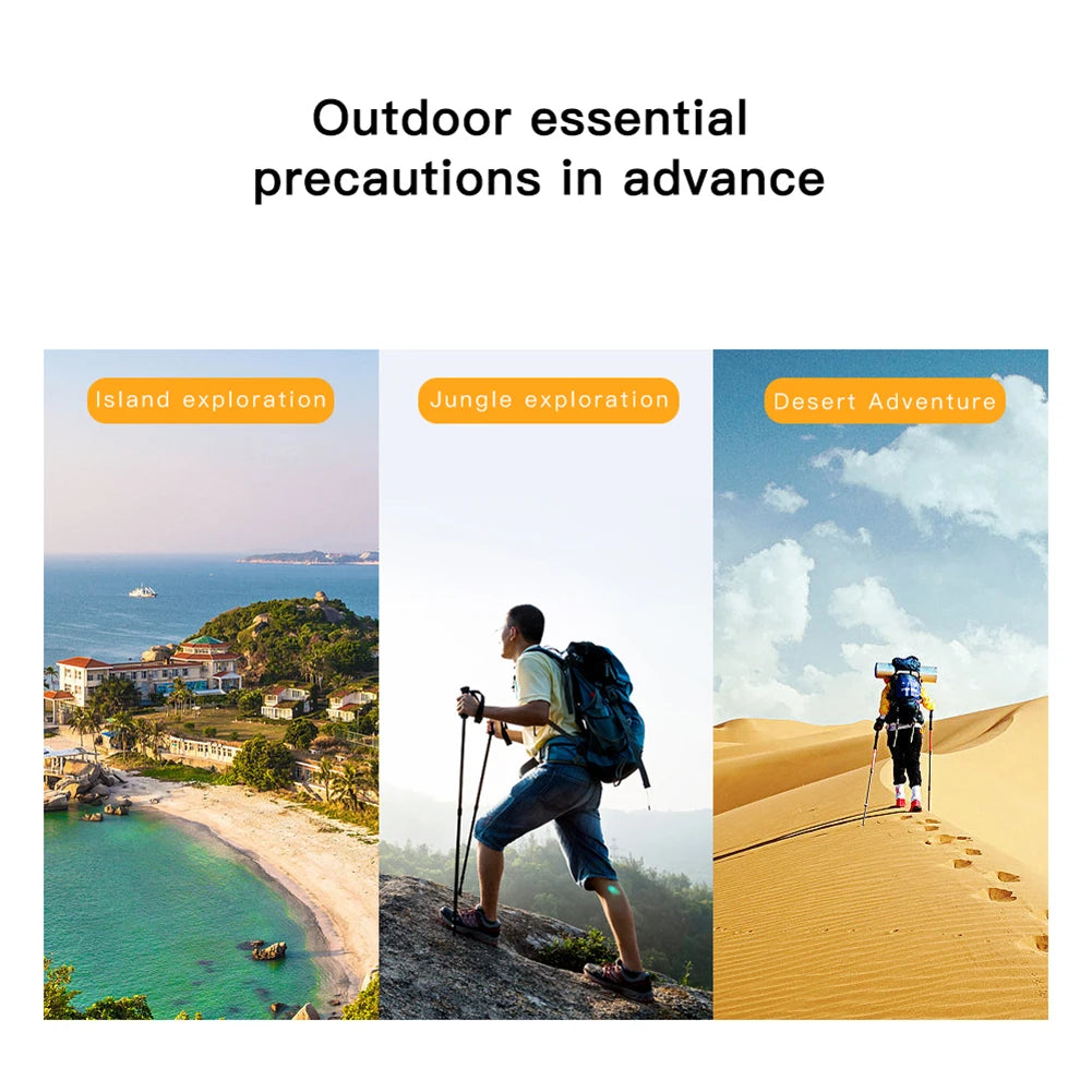 12000mAh Weather Alert Radio with 2 Solar Panels Solar Hand Crank Multifunction Radio Flashlight Power Bank for Outdoor Survival
