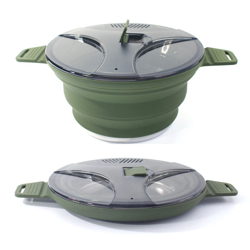 Collapsible Silicone Camping Cookware Set