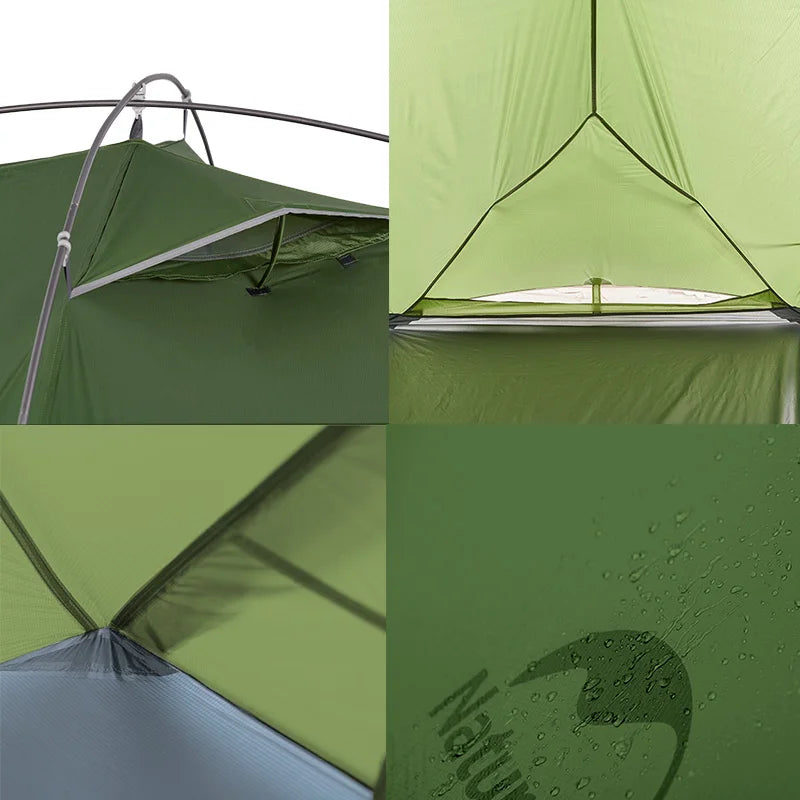 Ultralight Tunnel Tent for Solo Backpacking