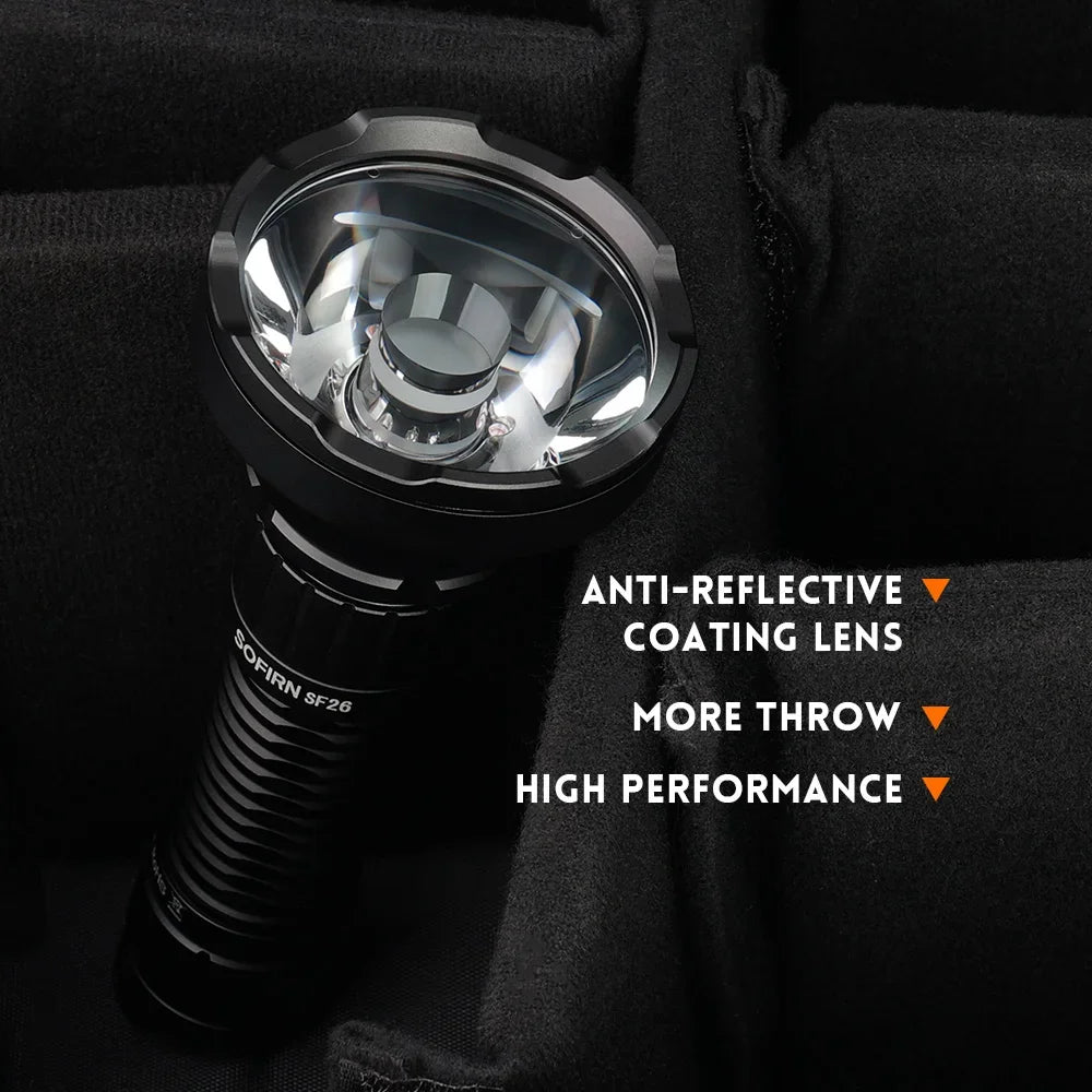 Extreme Long-Range Tactical Flashlight