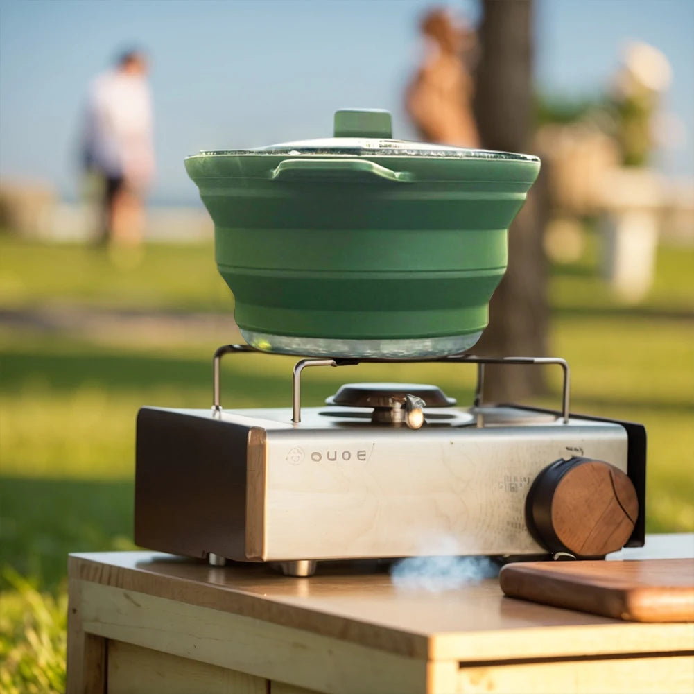 Collapsible Silicone Camping Cookware Set