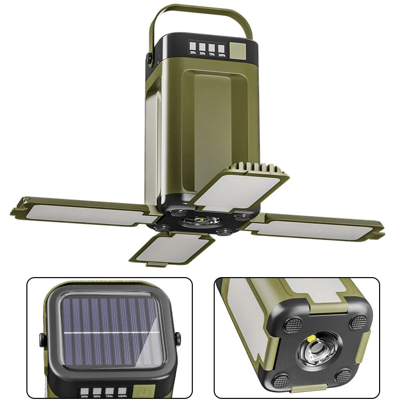 Solar Camping Lantern & Power Bank