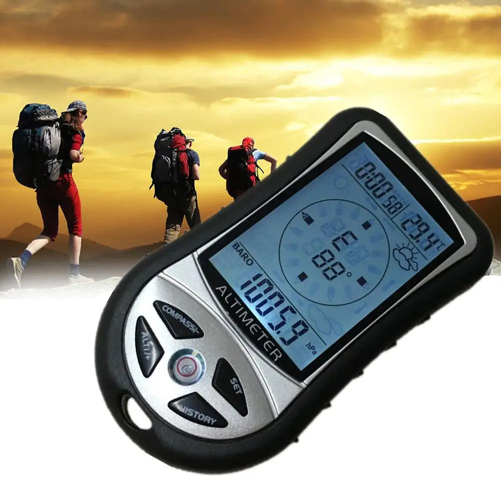 8-in-1 Digital Altimeter & Compass