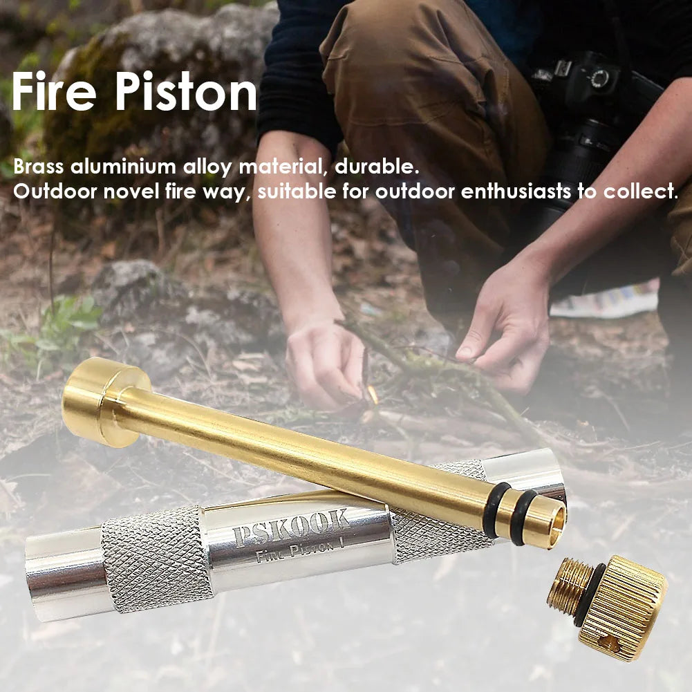 Brass & Aluminum Fire Piston