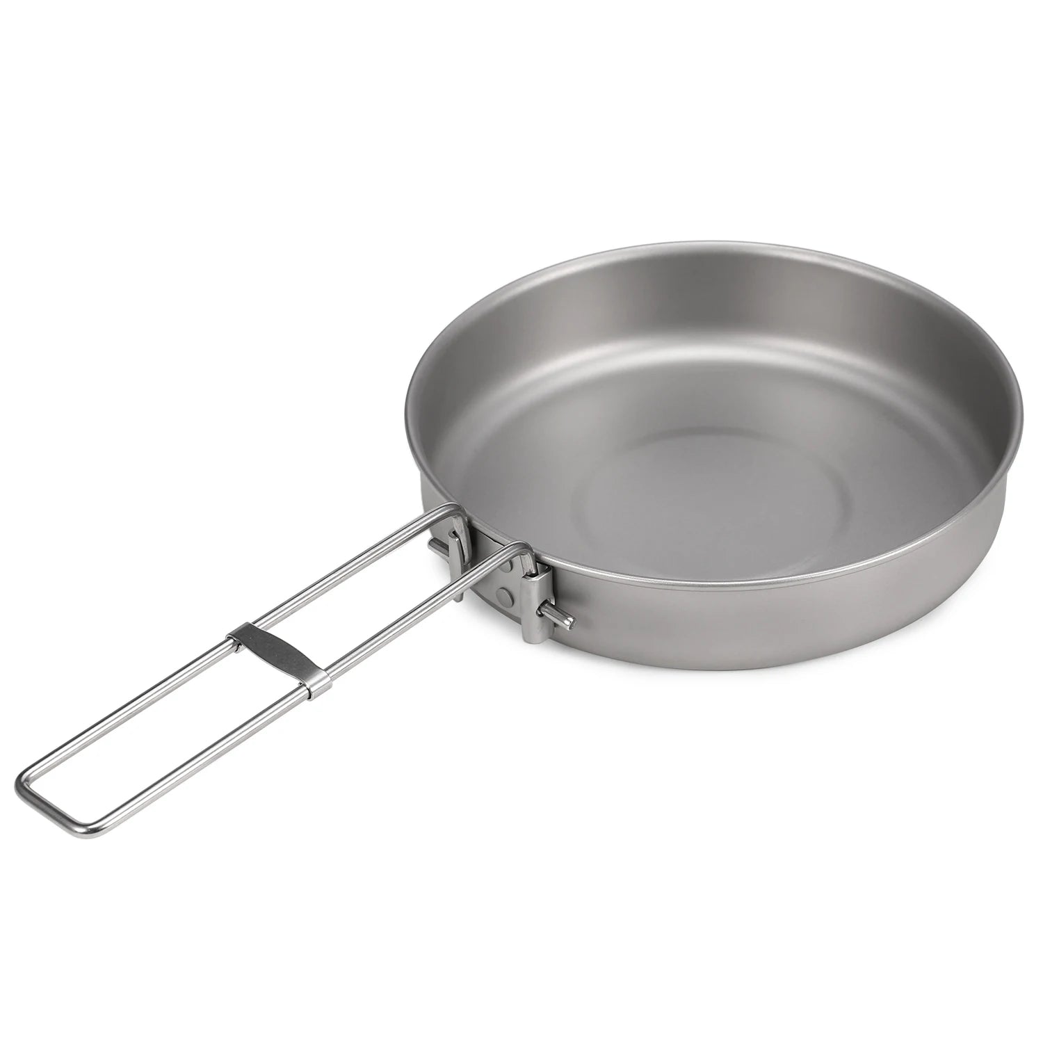 Pure Titanium Ultralight Camping Frying Pan
