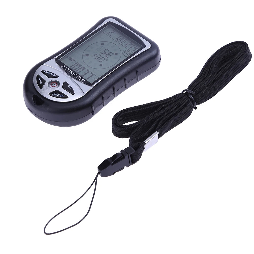 8-in-1 Digital Altimeter & Compass