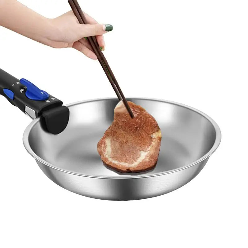 Portable Camping Pan with Removable Handle