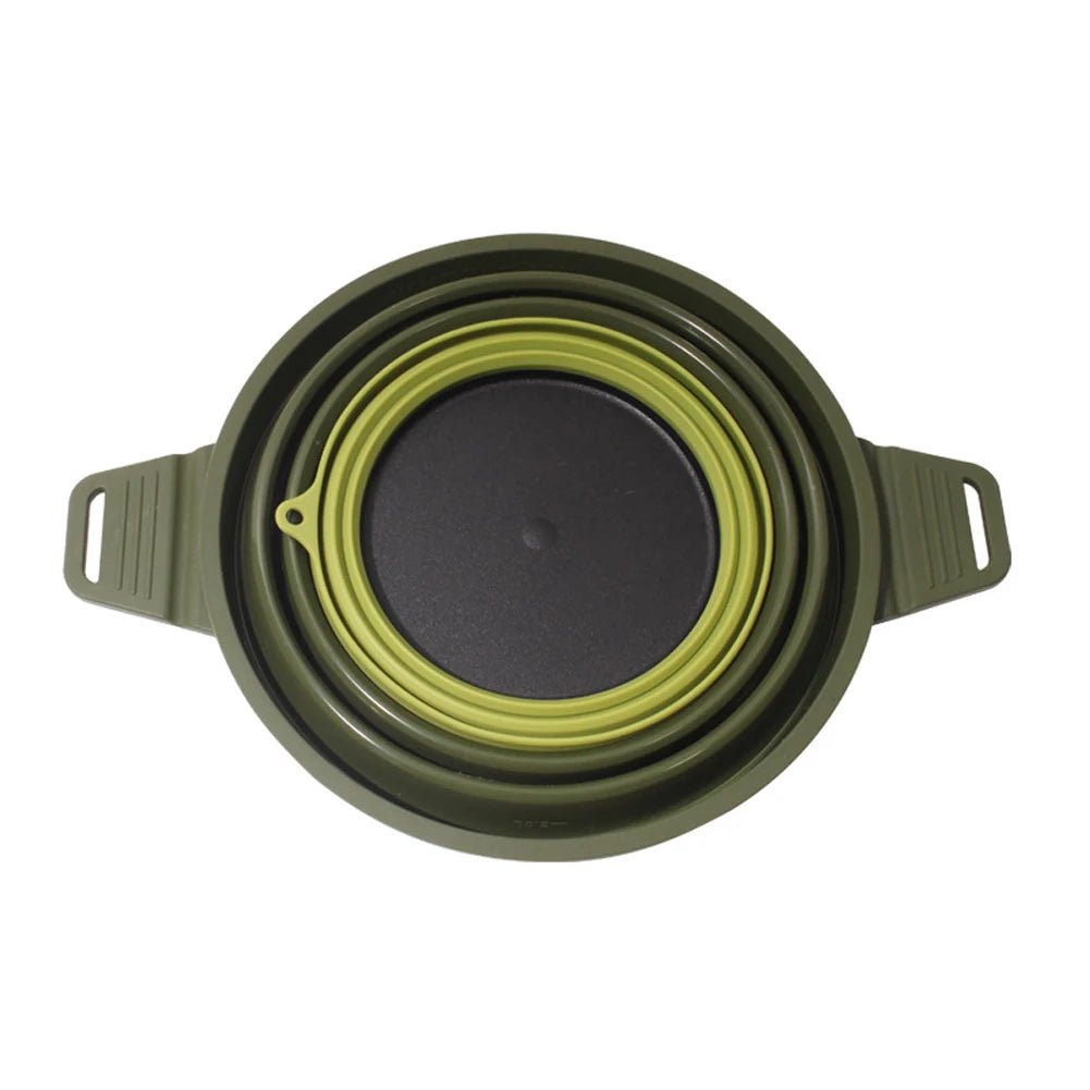 Collapsible Silicone Camping Cookware Set