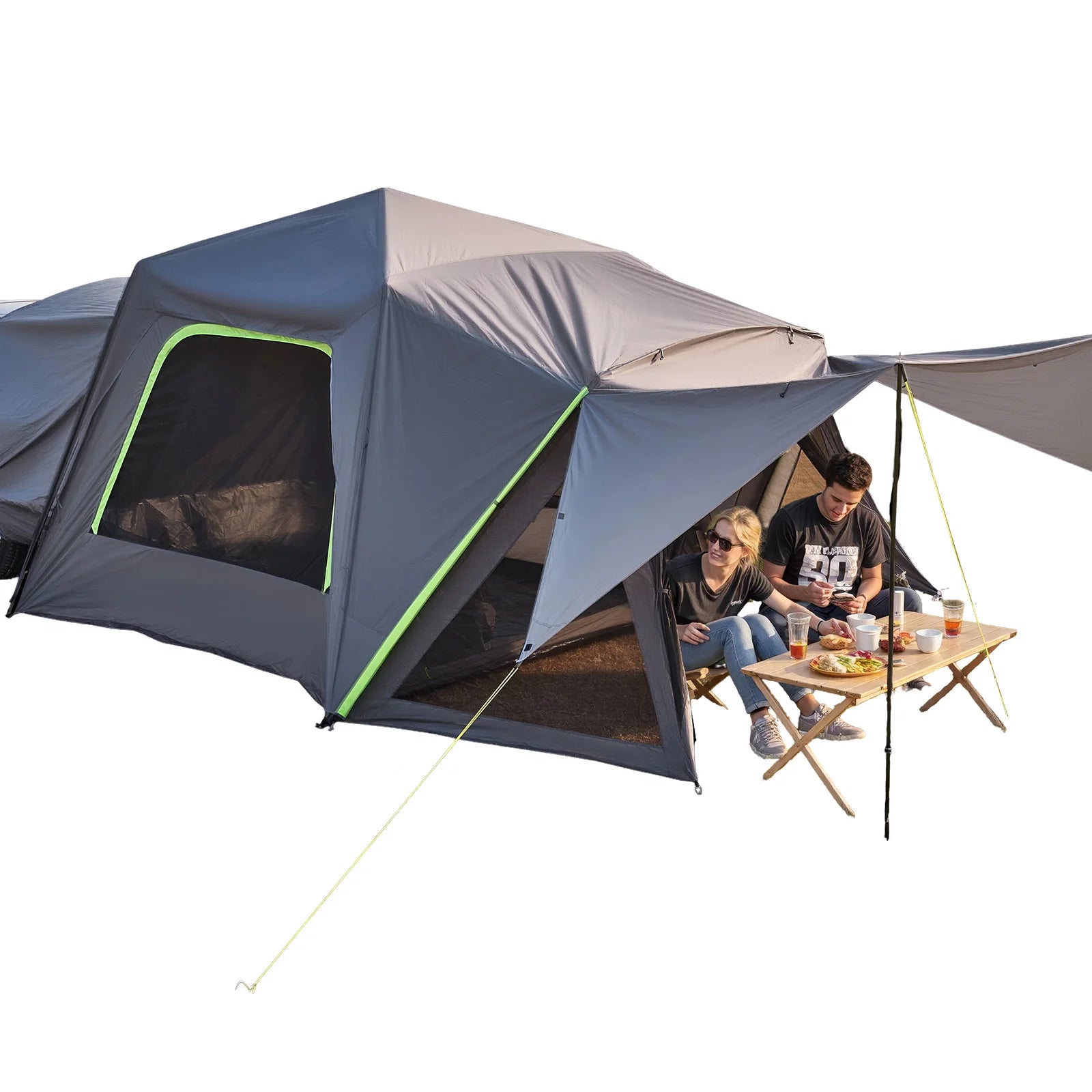 5-8 Person SUV Tent with Awning