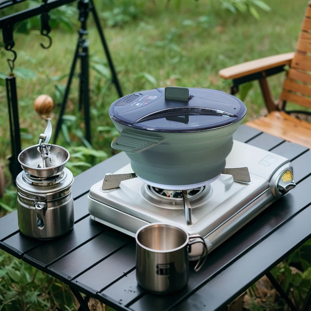 Collapsible Silicone Camping Cookware Set