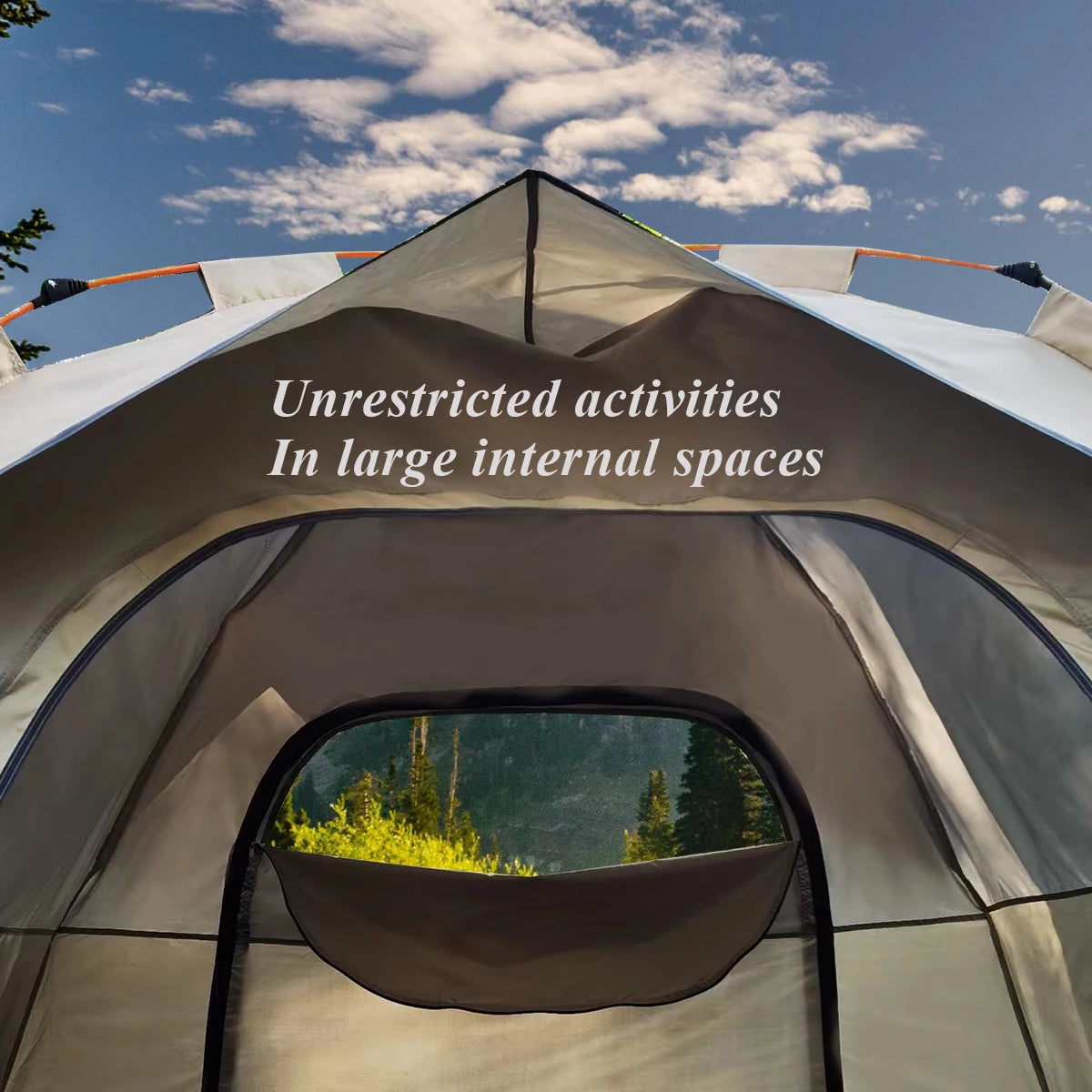Automatic Hydraulic Pop-Up Tent