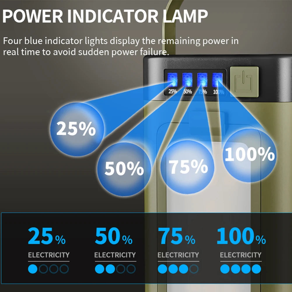 Solar Camping Lantern & Power Bank