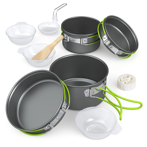 10-Piece Camping Cook & Eat Set