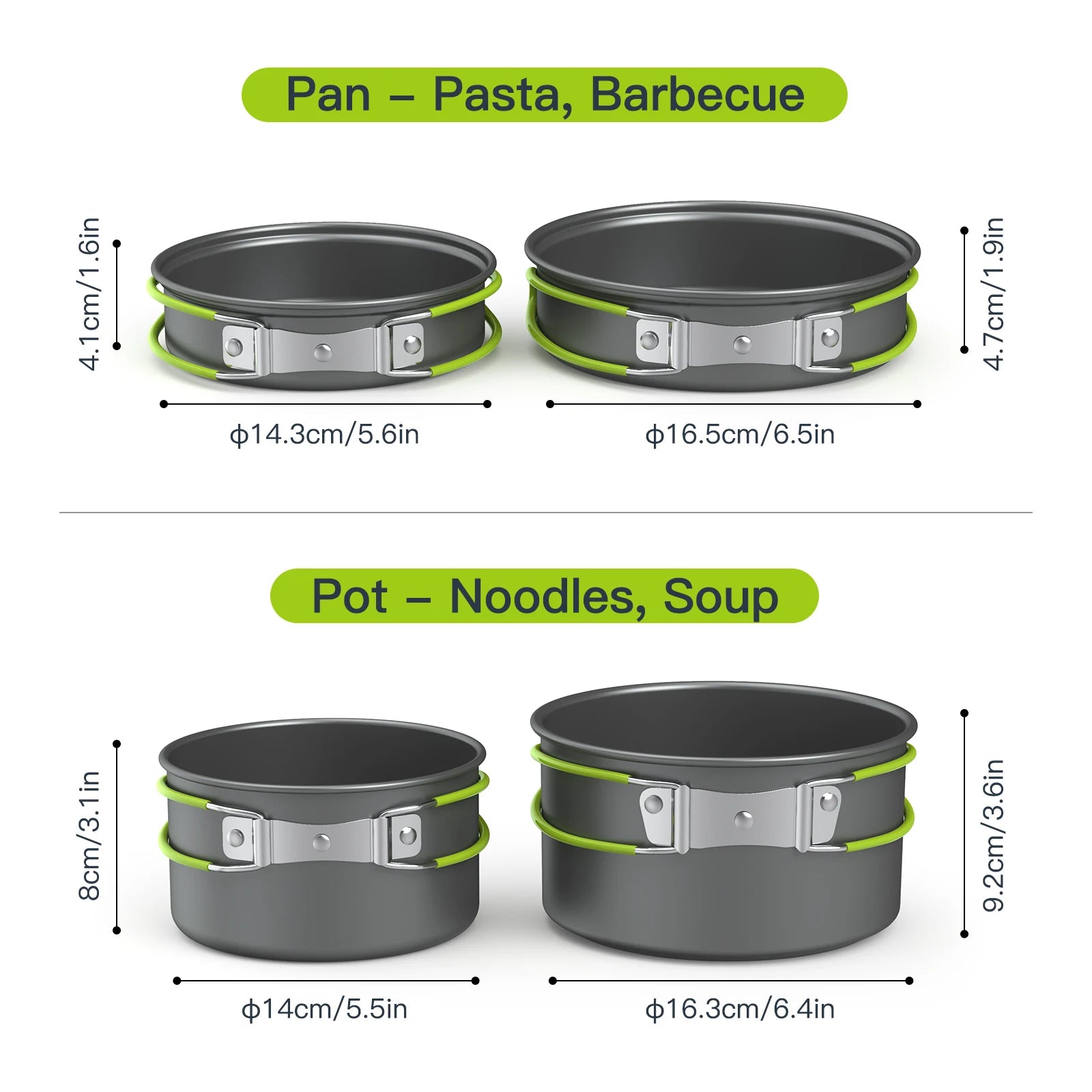 10-Piece Camping Cook & Eat Set